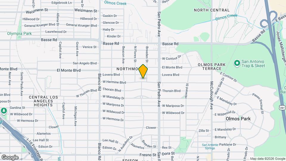 347 W Hermine Blvd Map and Location Details