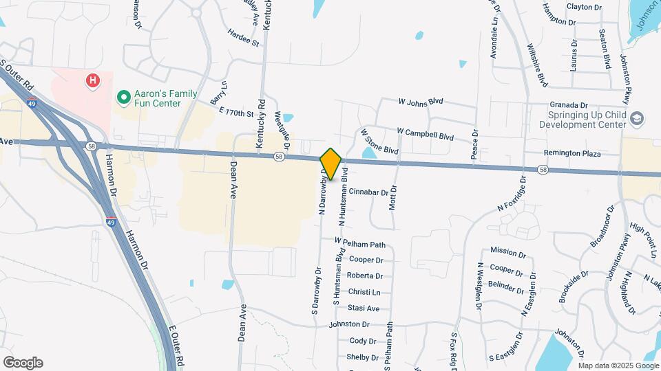 303 N Darrowby Dr Map and Location Details