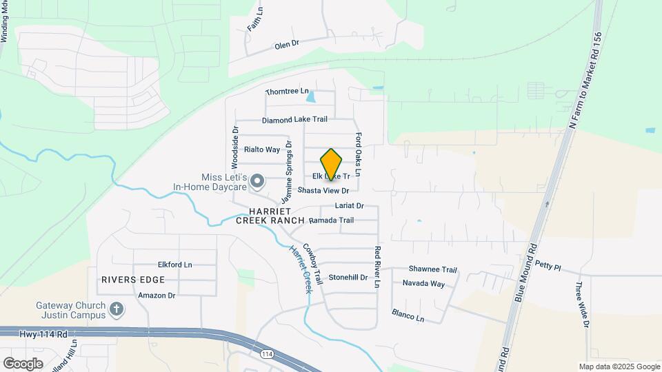 1857 Shasta View Dr Map and Location Details