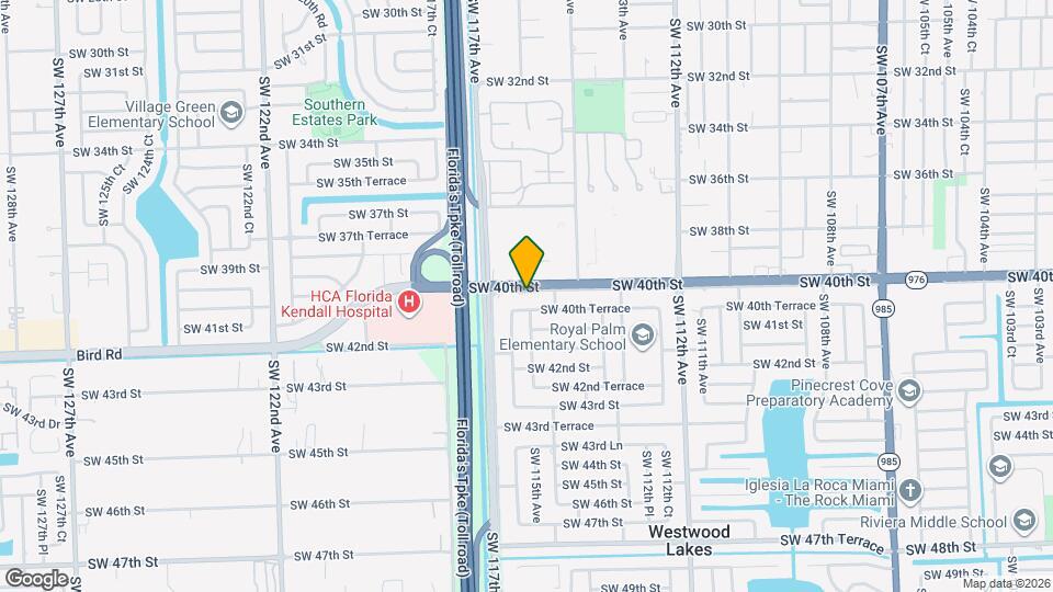 11500 SW 40th St Map and Location Details