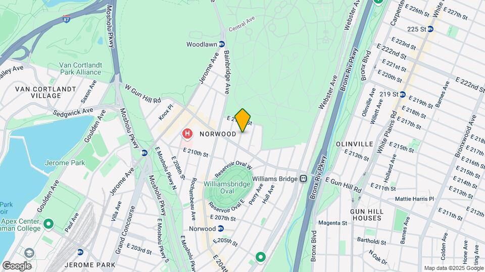 3520 Tryon Ave Map and Location Details