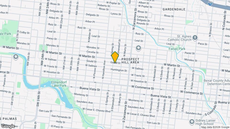 234 Gould St Map and Location Details