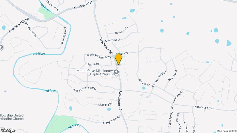 1799 Needmore Rd Map and Location Details