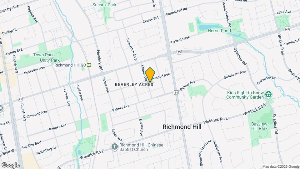 207 Maple Ave Map and Location Details