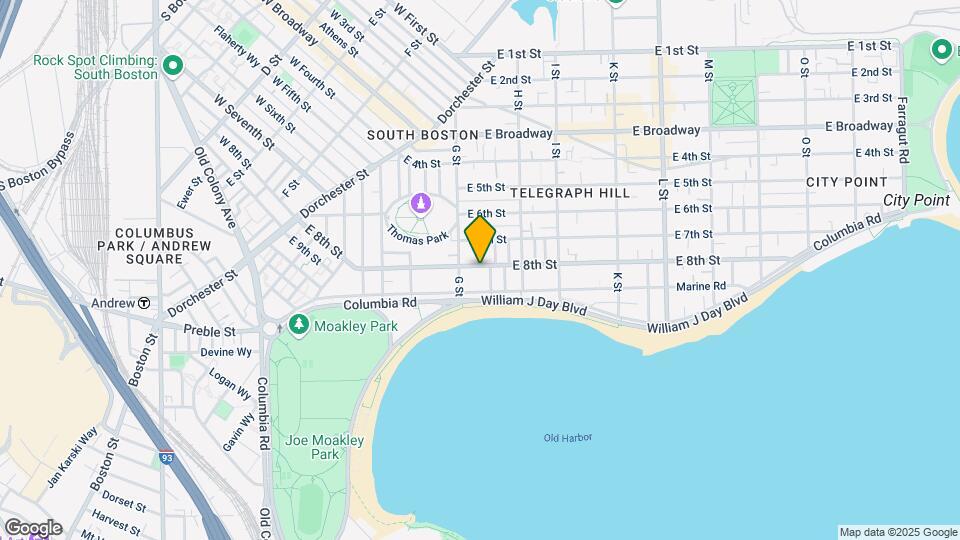 447 E 8th St, Unit 01 Map and Location Details