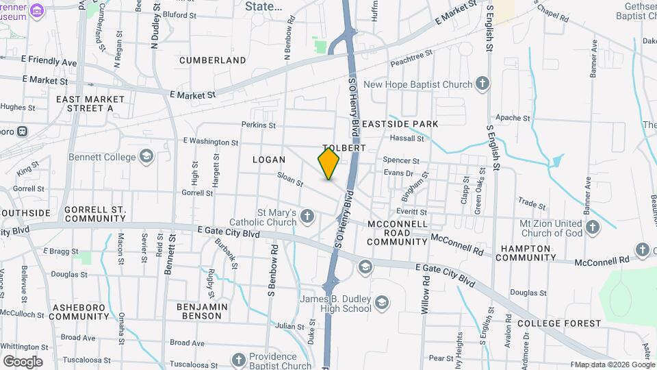 1548 McConnell Rd Map and Location Details