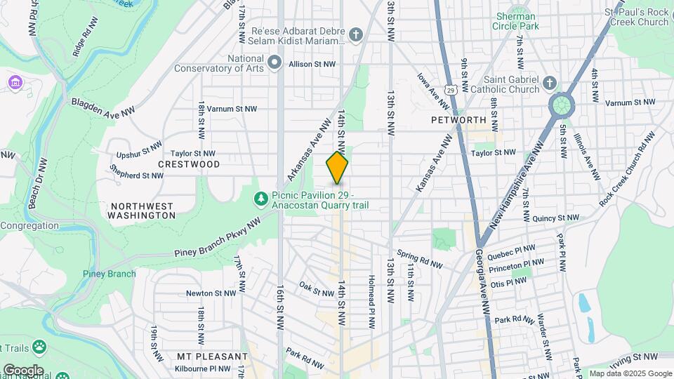 3916 14th St NW-Unit -2 Map and Location Details