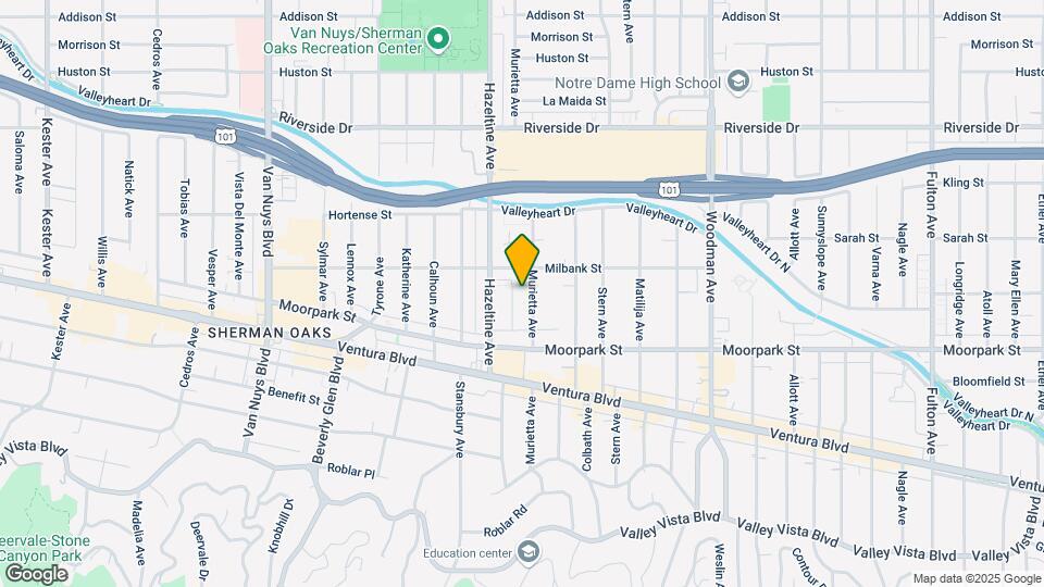 4457-4463 Murietta Ave Map and Location Details