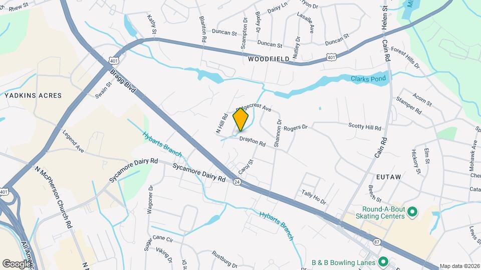 3620 Drayton Rd Mapa y Detalles de la Ubicación