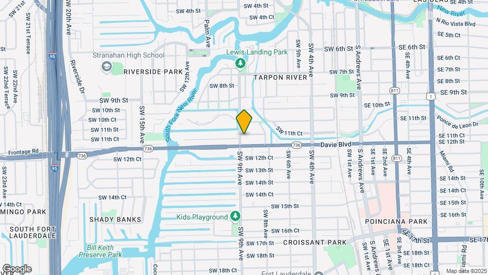 854 SW 11th Ct-Unit -A Map and Location Details
