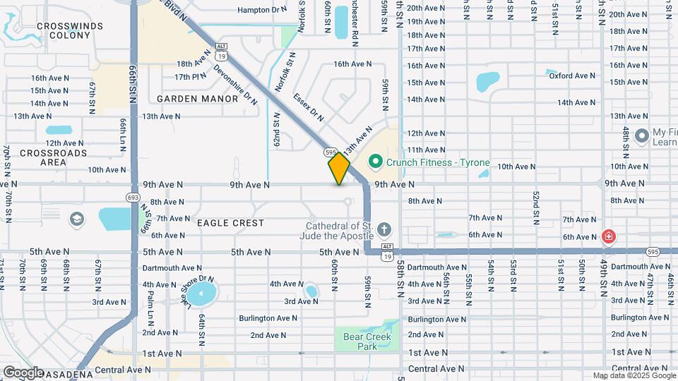 6012 9th Ave N Map and Location Details