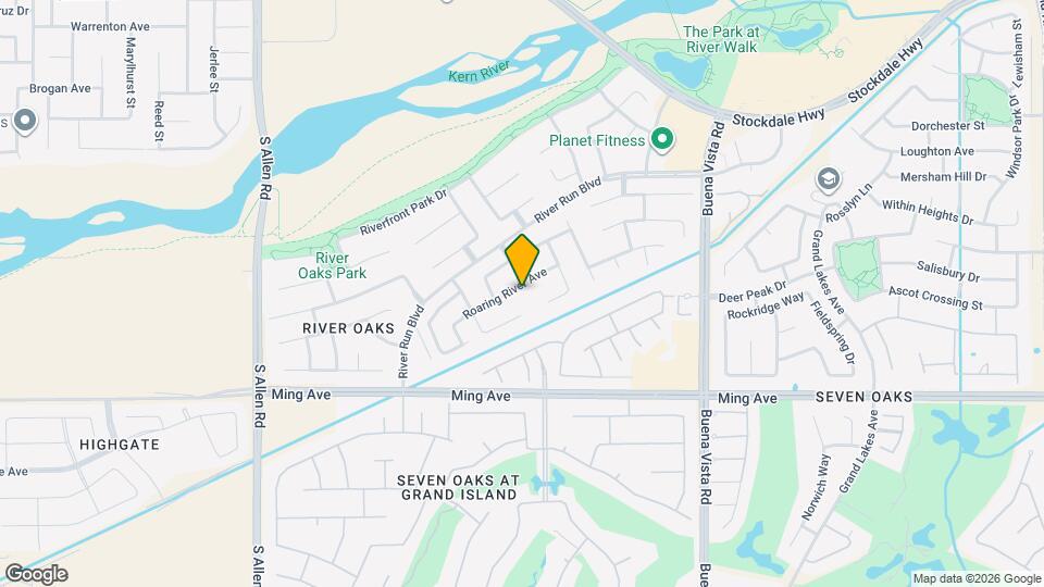 11917 Roaring River Ave Map and Location Details