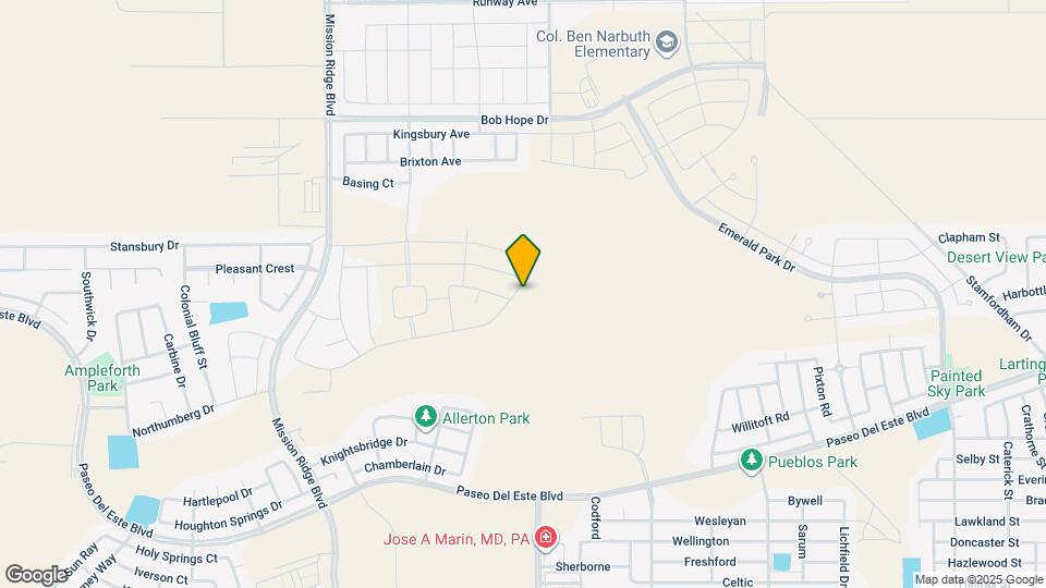 828 Eltham Dr Map and Location Details