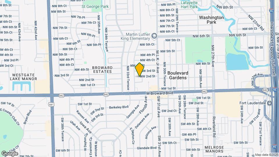 3250 NW 2nd St Map and Location Details