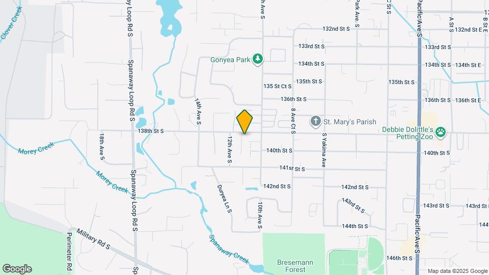 13803 11th Ave Ct S Map and Location Details