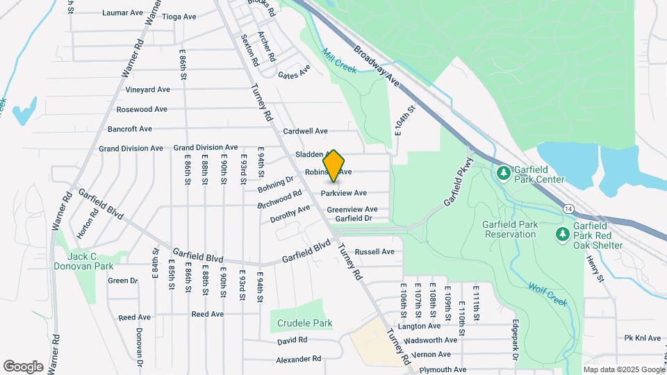 9817 Parkview Ave Map and Location Details