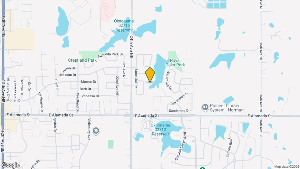 2508 Black Oaks Cir Map and Location Details