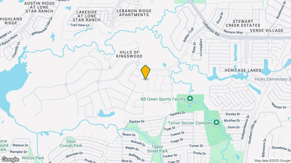 3711 Pistol Creek Dr Map and Location Details