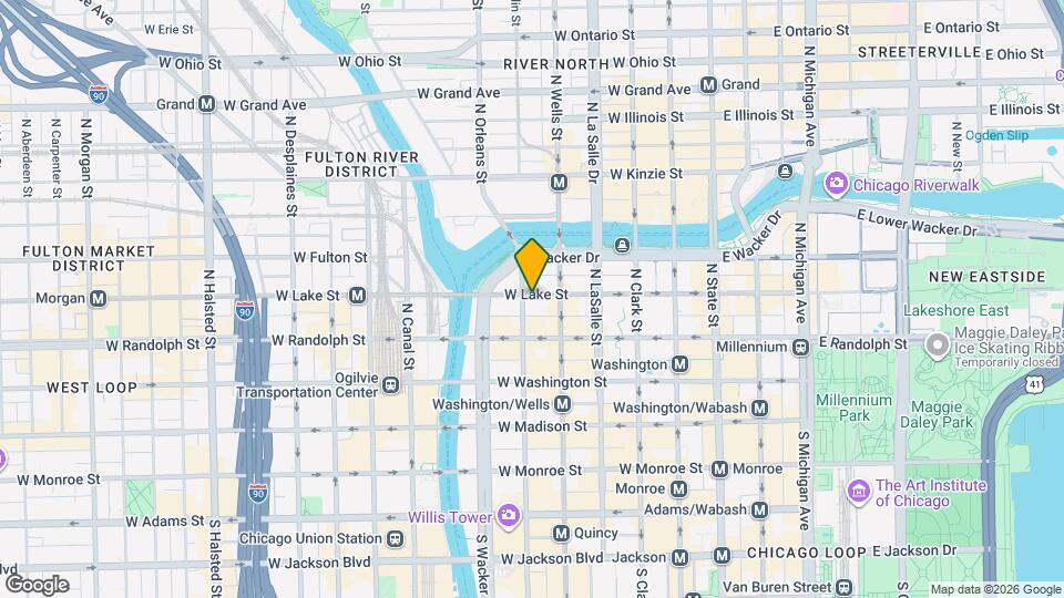 227 W Lake St Map and Location Details