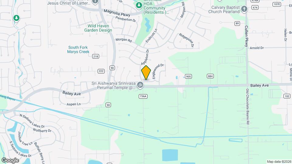 3712 Glenhill Dr Map and Location Details