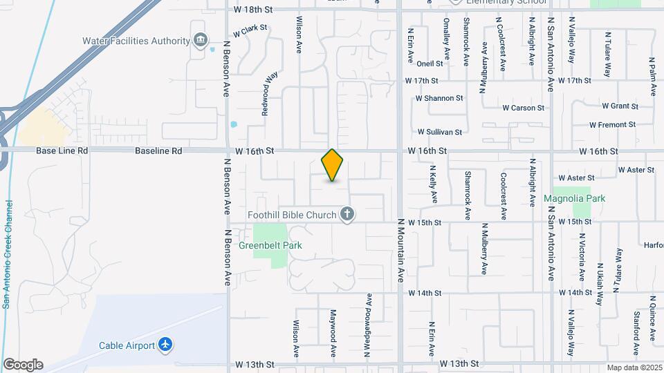 1357 W Oakley Ct Map and Location Details