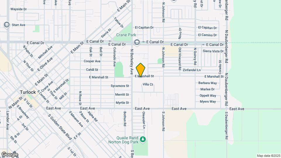 1674 E Marshall St Map and Location Details