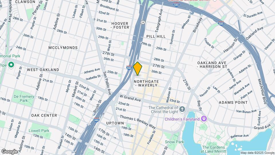 548 25th St, Unit 1 Mapa y Detalles de la Ubicación