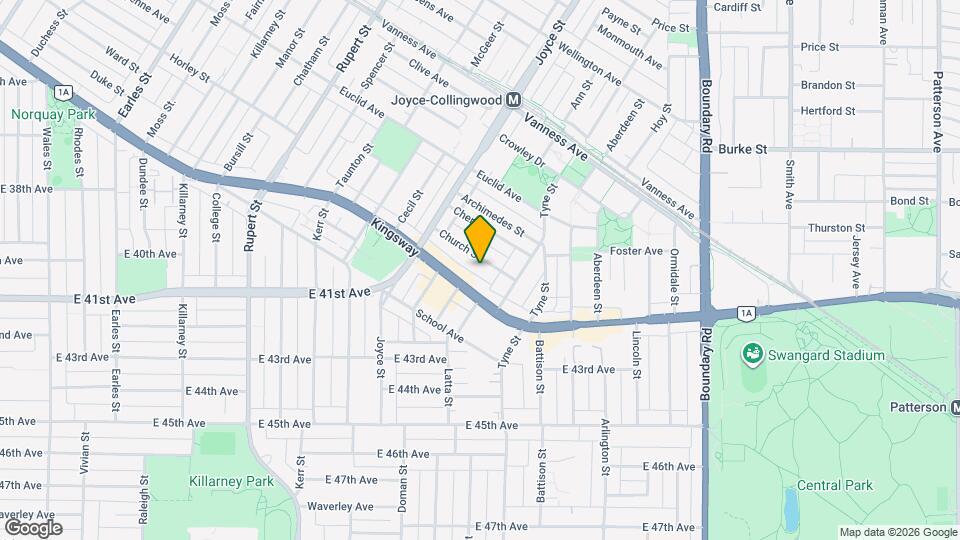 3374 Church St, Unit SI ID1232685P Map and Location Details