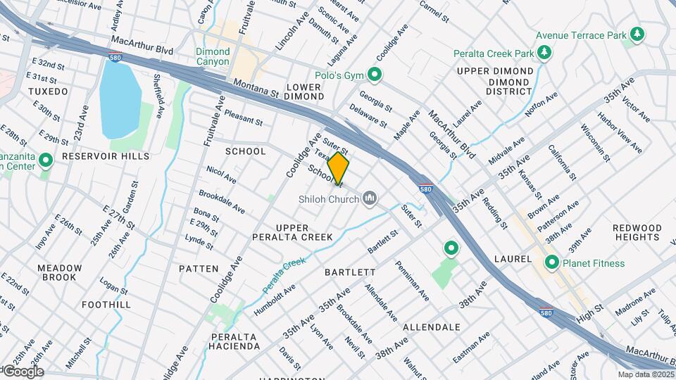 3211 School St Map and Location Details