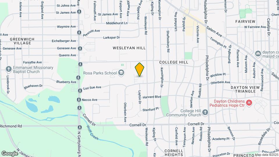 3516-3522 Dorham Pl Map and Location Details