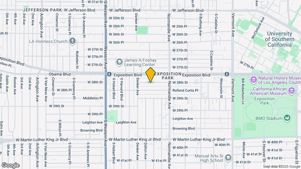 1386 W 38th St, Unit 1386 Mapa y Detalles de la Ubicación