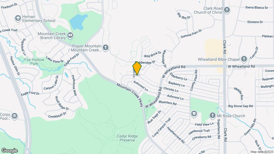 7574 Christie Ln Mapa y Detalles de la Ubicación