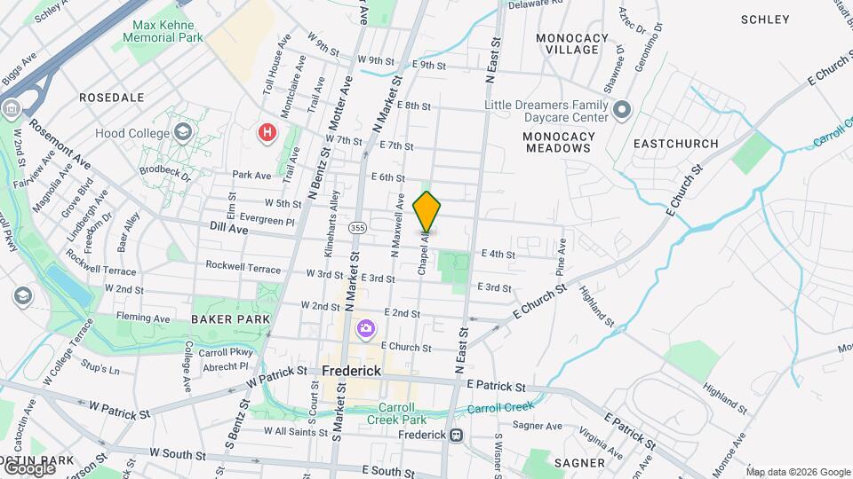 426 Chapel Alley Mapa y Detalles de la Ubicación