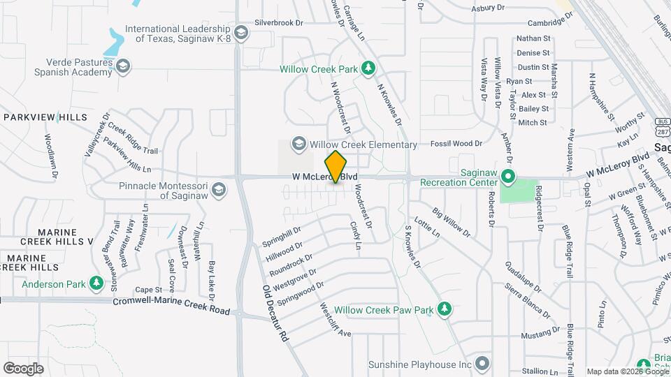 1018 Fallgate Dr Map and Location Details