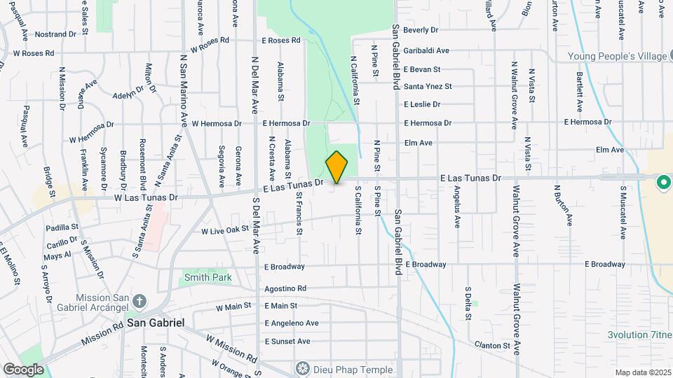 416-418 E Las Tunas Dr Map and Location Details