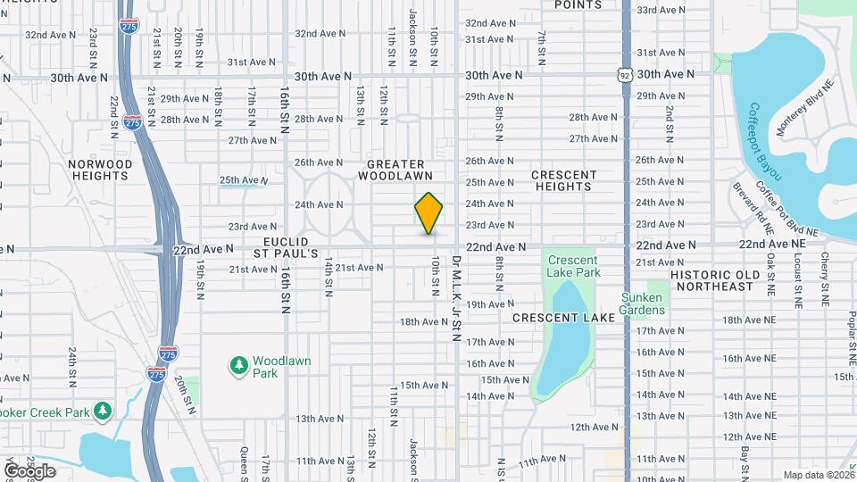 1013 22nd Ave N Map and Location Details