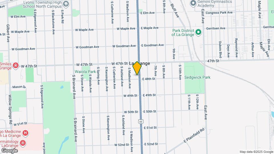 544 LaGrange Rd Map and Location Details