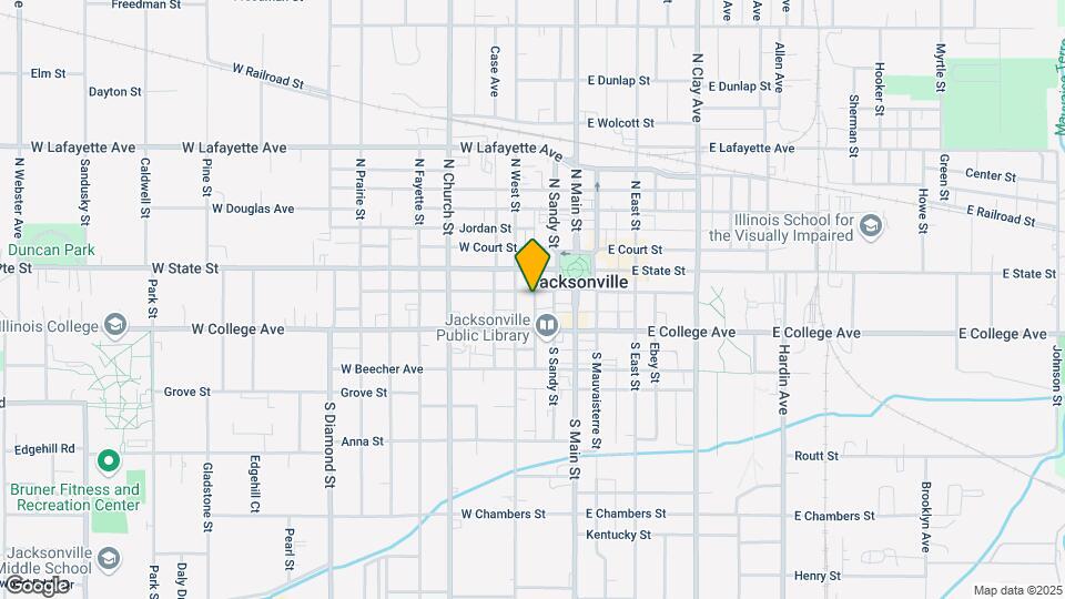 221 W Morgan St, Unit B Map and Location Details