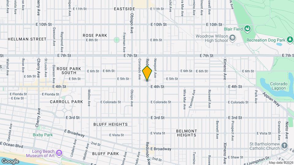 449 Redondo Ave Mapa y Detalles de la Ubicación