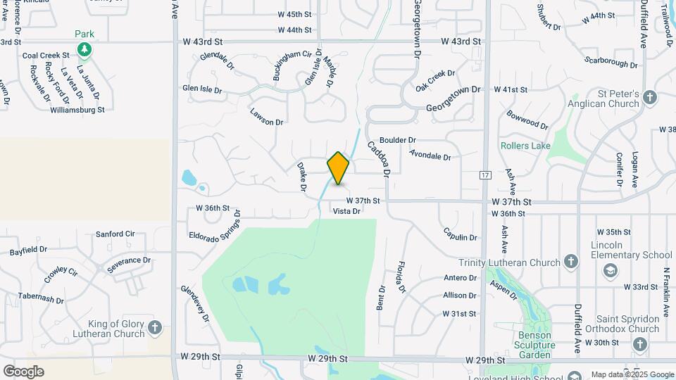 3645 Wild Horse Ct Map and Location Details