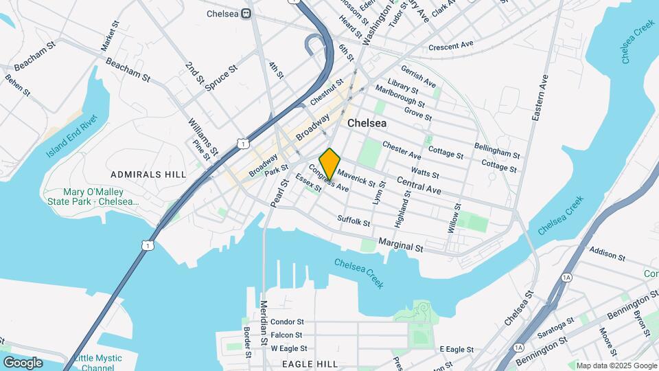 61 Shurtleff St-Unit -4 Map and Location Details