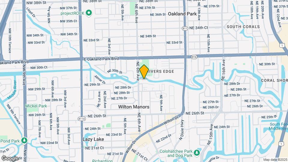 611 NE 29th Dr Mapa y Detalles de la Ubicación