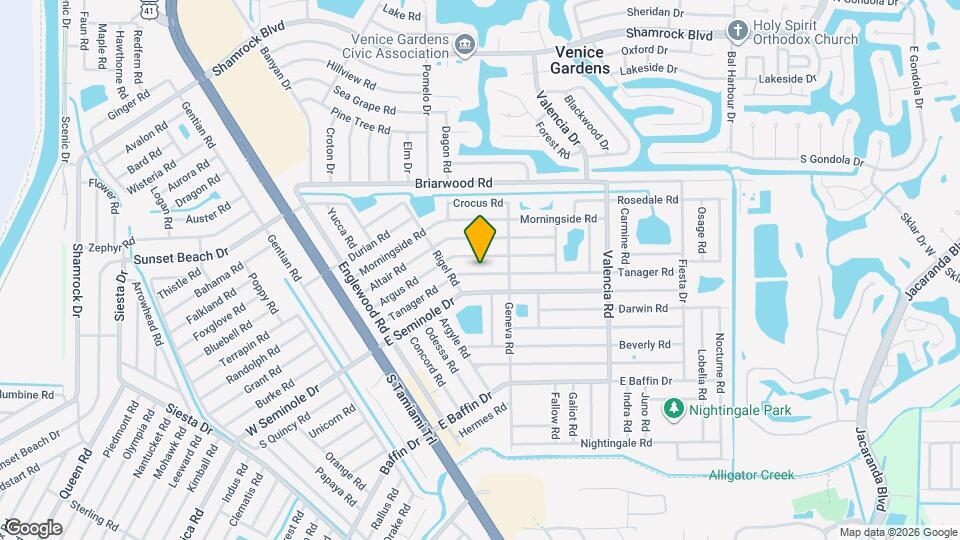 451 Tanager Rd Map and Location Details