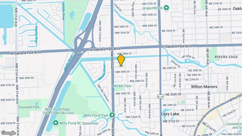 720 NW 29th Ct Map and Location Details