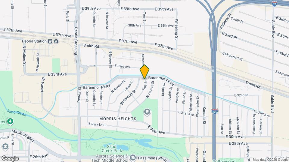 3289 Troy St Map and Location Details