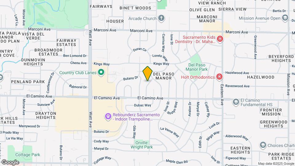 2533 Cambon Way Map and Location Details