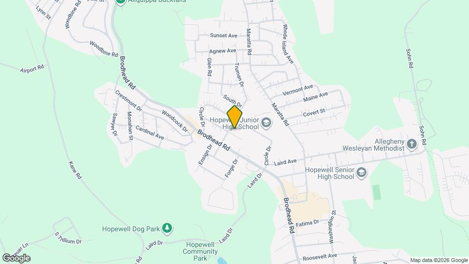 2103 Oriole Dr Map and Location Details