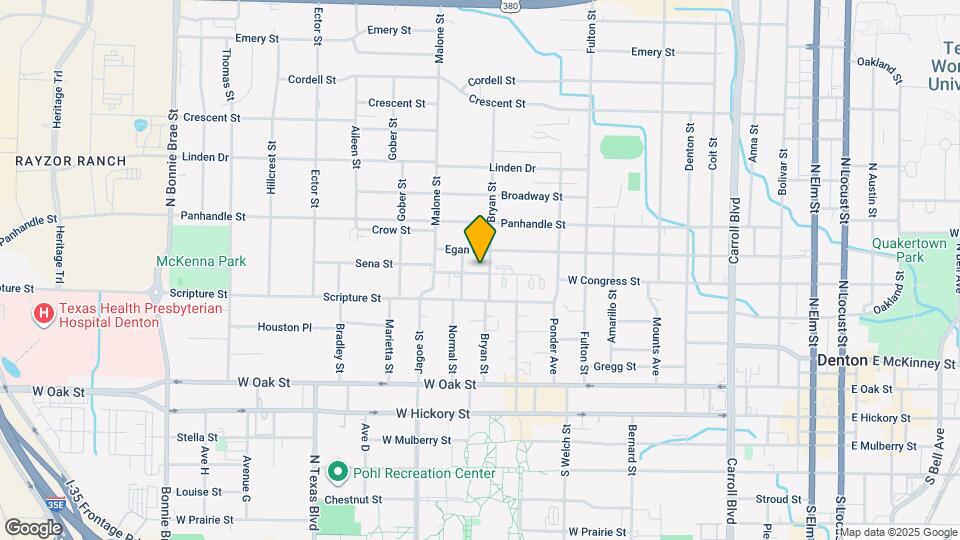 1402 W Congress St Map and Location Details