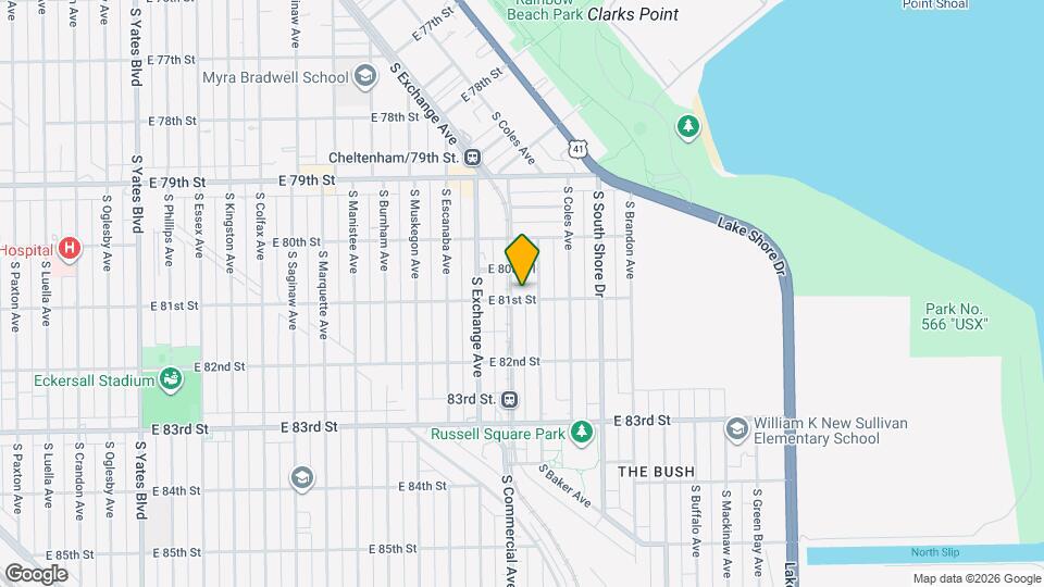 3008 E 81st St Mapa y Detalles de la Ubicación