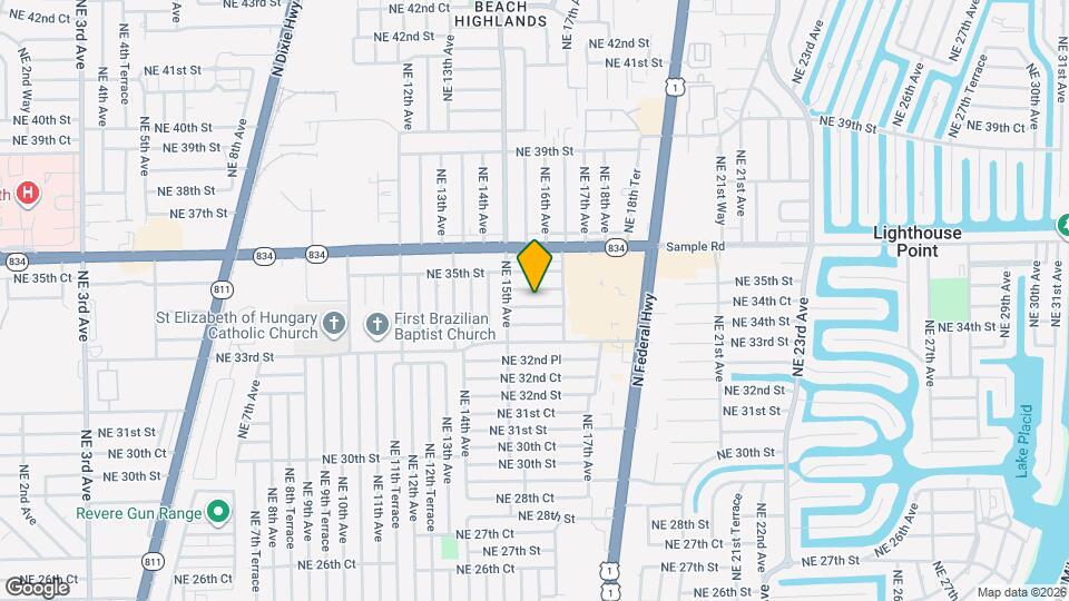 1541 NE 34th St Map and Location Details